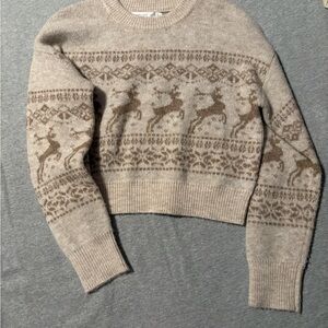 Altar'd State Beige Knit Sweater